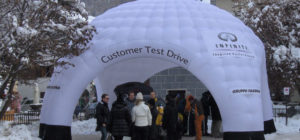 Infiniti Customer Test Drive Livigno