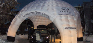 Infiniti Customer Test Drive Livigno